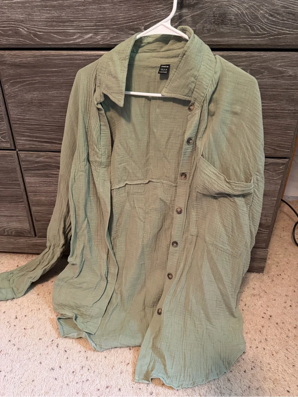 SHEIN button up